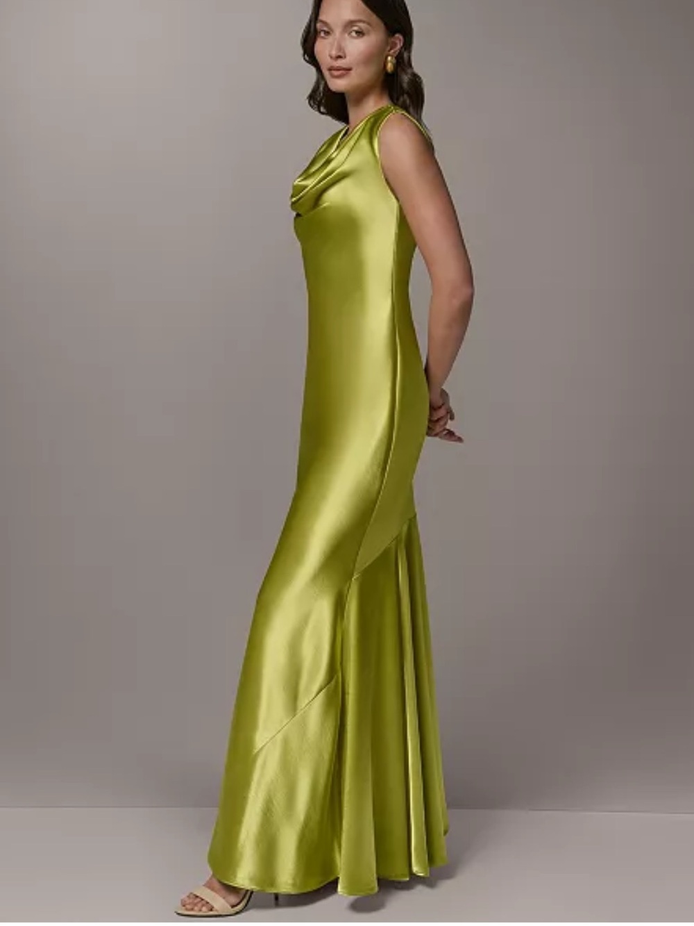 NWT Donna Karan New York Women's Cowl Neck Ball Gown 4 - Picture 6 of 7